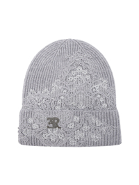 Ermanno Scervino Шапка из кашемира с кружевом