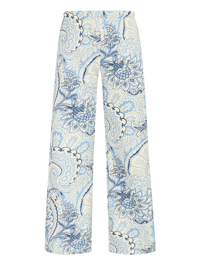 Etro Брюки из хлопка с узором