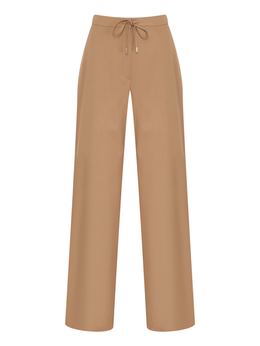 Max Mara Свободные брюки из шерсти