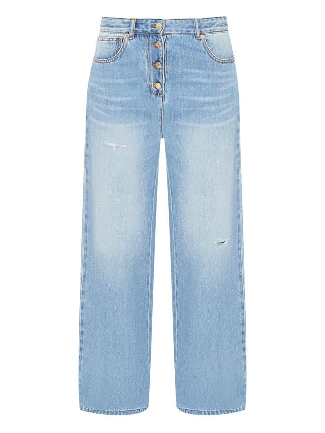 Ermanno Scervino Junior Джинсы прямого кроя