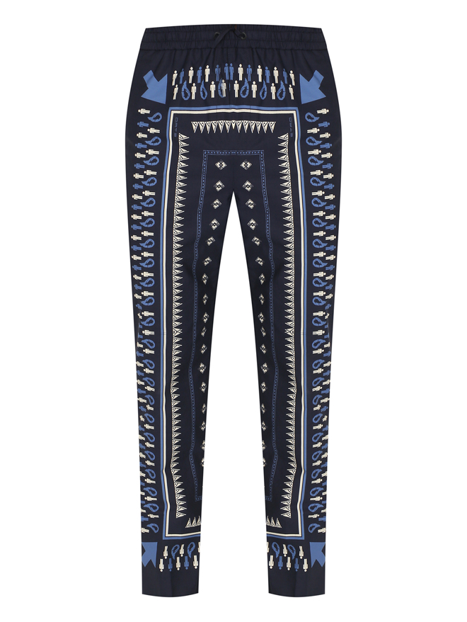 Etro Брюки из хлопка на резинке