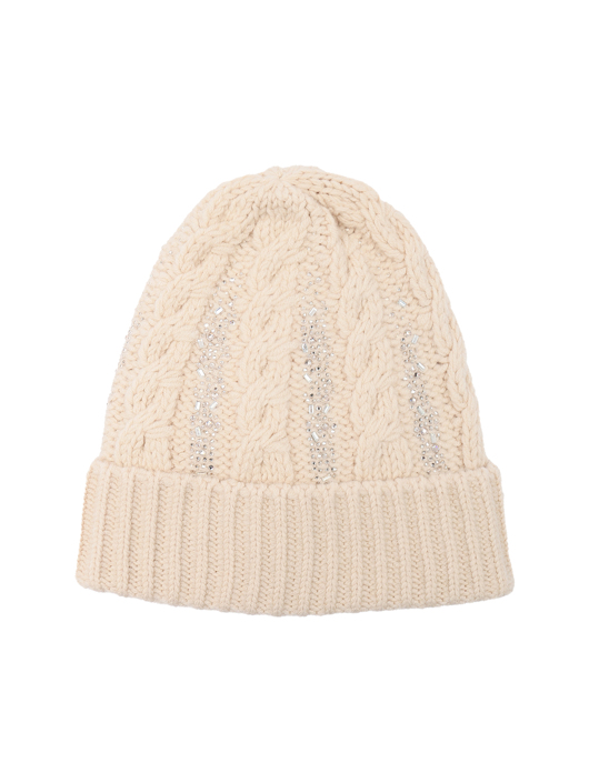 Ermanno Scervino Шапка из смешанной шерсти с кристаллами