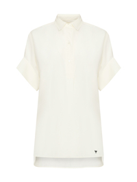 Weekend Max Mara Удлиненная блуза из хлопка