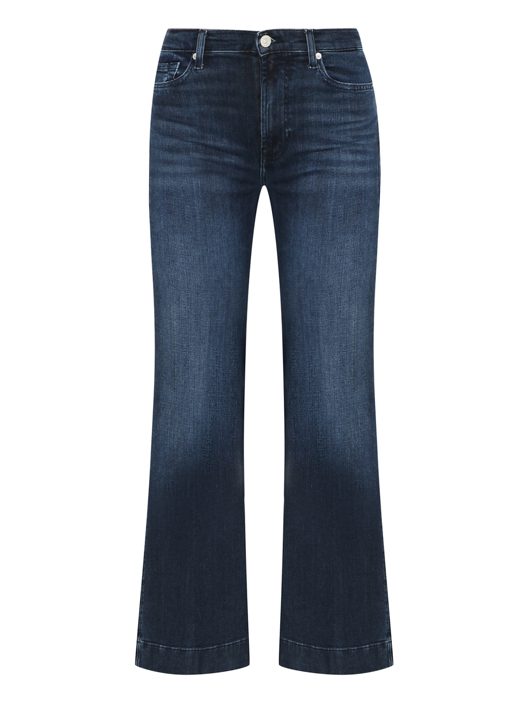 7 For All Mankind Джинсы клеш из хлопка