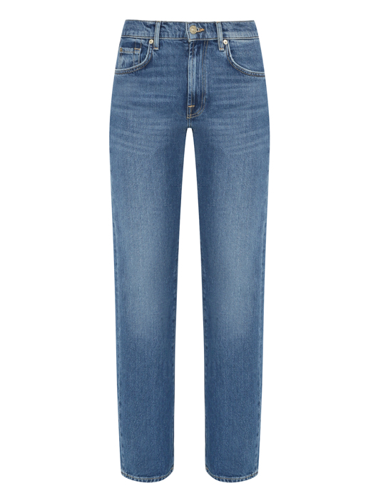 7 For All Mankind Прямые джинсы из хлопка