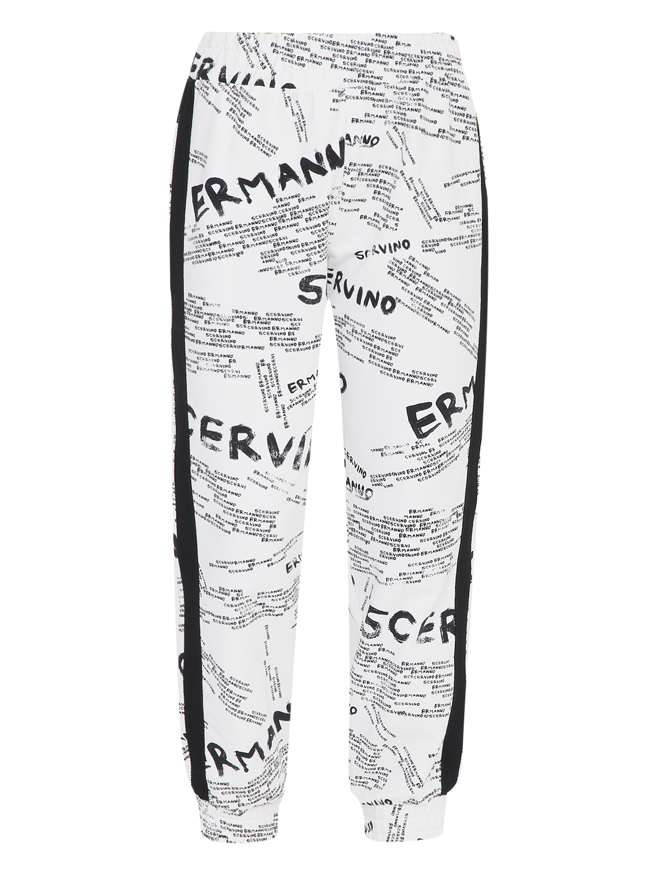 Ermanno Scervino Junior Трикотажные брюки с лампасами