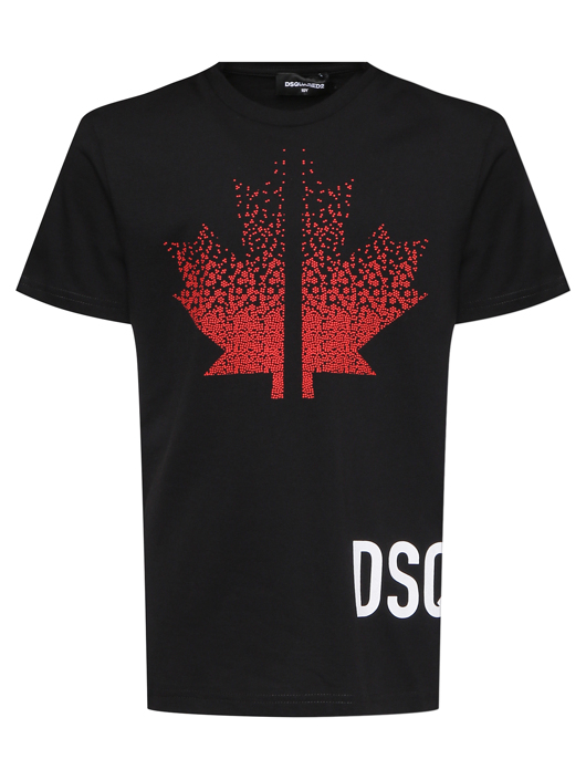 Dsquared2 Футболка из хлопка с принтом