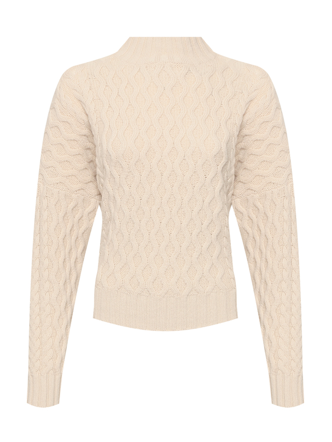 Weekend Max Mara Свободный свитер из шерсти
