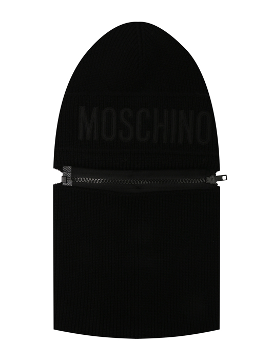 Moschino Шапка из шерсти со съемным воротником