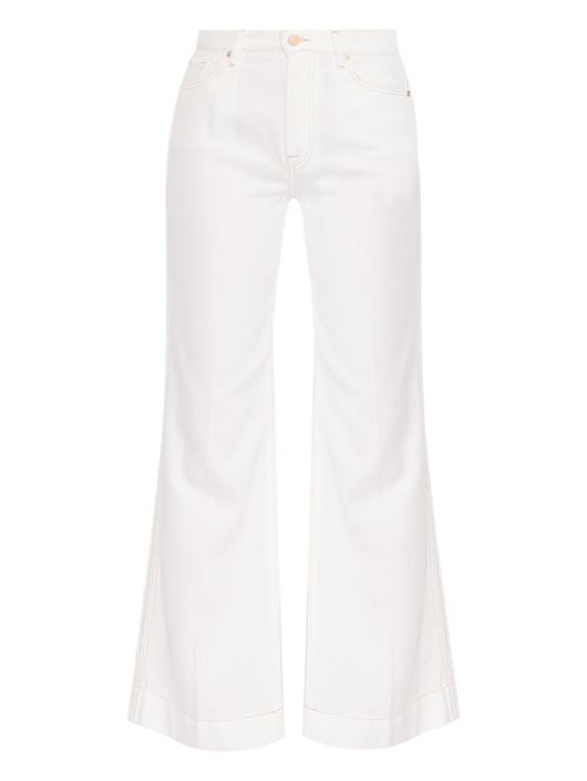 7 For All Mankind Джинсы свободного кроя из мягкого денима