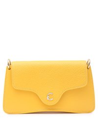 Coccinelle Сумка из кожи с золотой фурнитурой