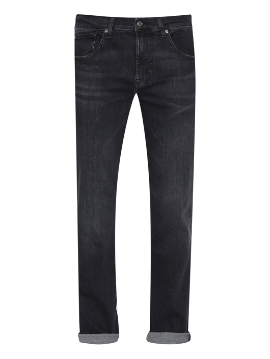 7 For All Mankind Джинсы из темного денима