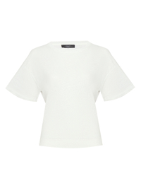 Weekend Max Mara Футболка из льна с короткими рукавами