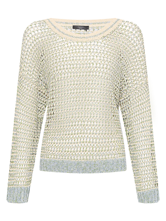 Weekend Max Mara Джемпер из льна и хлопка крупной вязки