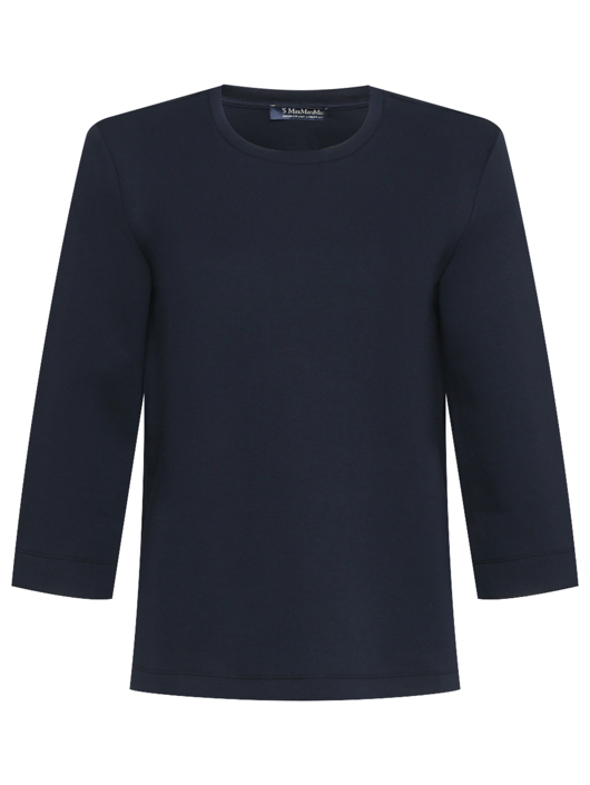 Max Mara Лонгслив из смесового хлопка