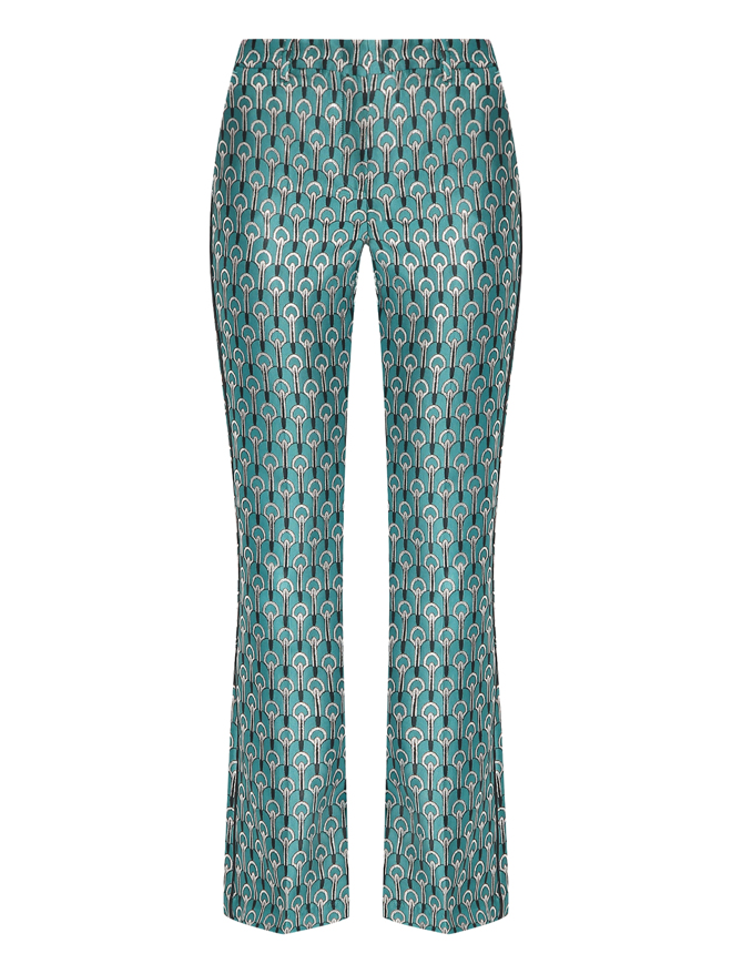 Weekend Max Mara Брюки-клеш с узором