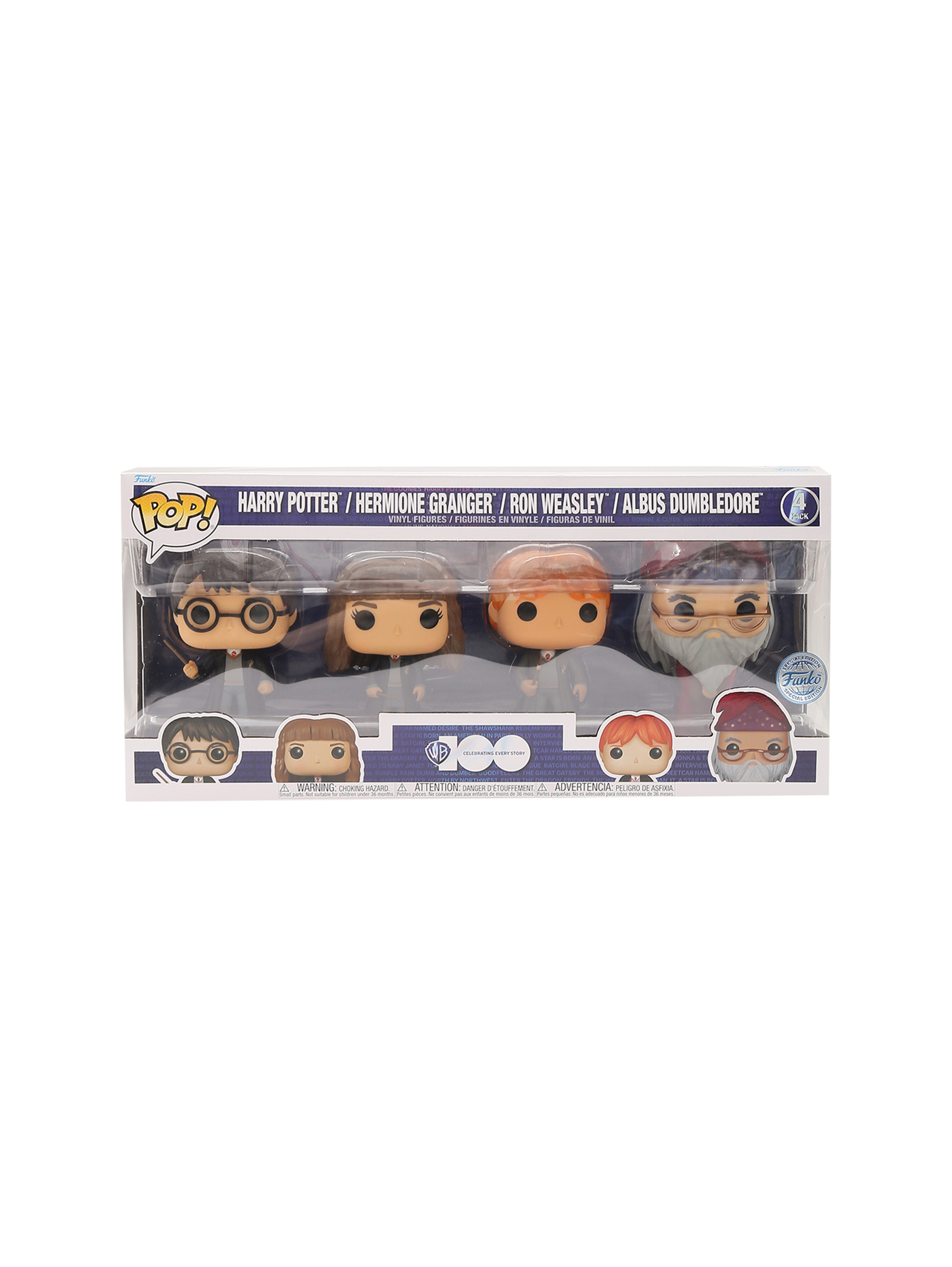 Набор фигурок potter harry/hermione/ron/albus