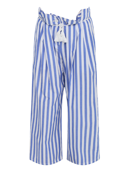 Ermanno Scervino Junior Брюки из хлопка в полоску