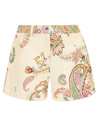 Etro Шорты из хлопка с узором