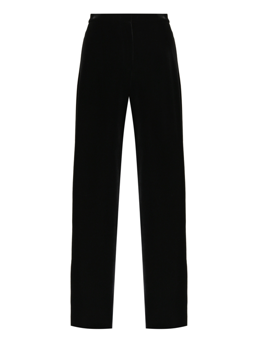 Sportmax Широкие брюки из бархата