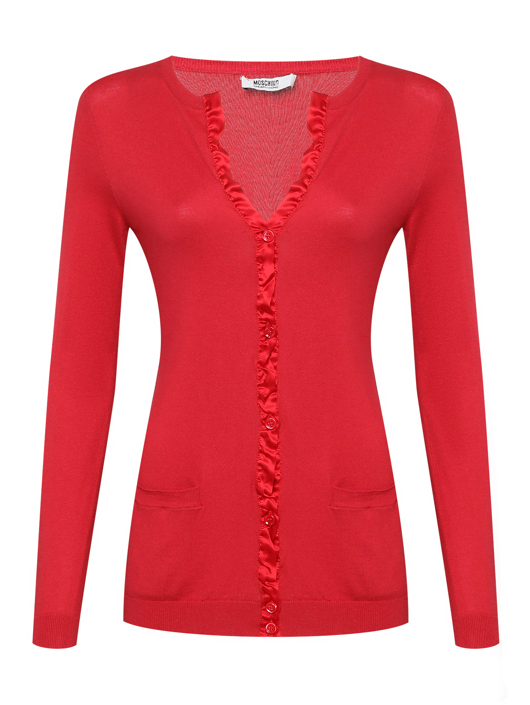 Moschino Cheap&Chic Кардиган на пуговицах с карманами