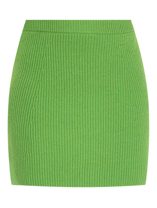 Sportmax Юбка трикотажная из шерсти и кашемира