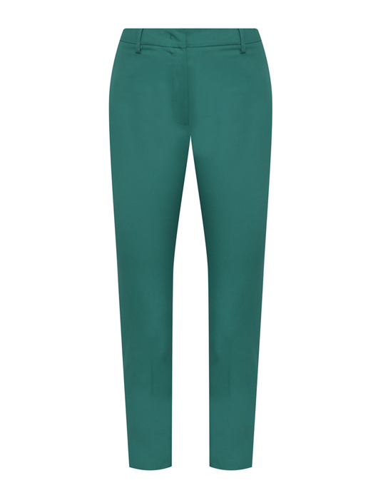Weekend Max Mara Брюки из хлопка зауженного кроя