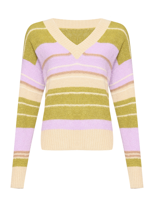 Weekend Max Mara Трикотажный джемпер с узором