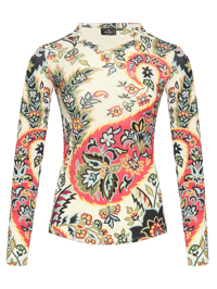 Etro Лонгслив из шерсти с узором