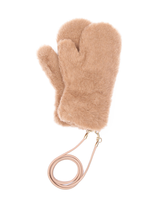 Max Mara Варежки из шерсти и шелка