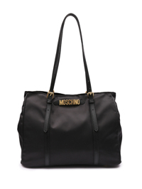 Moschino Сумка с логотипом на плечевом ремне