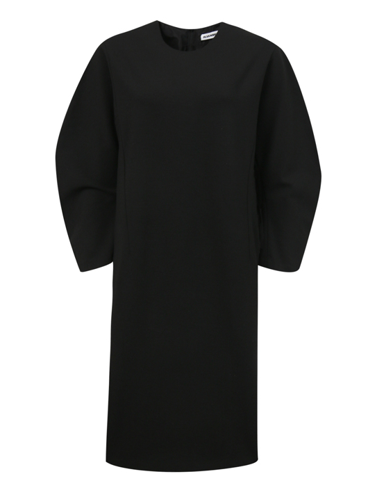 Jil Sander Трикотажное платье из смесовой шерсти