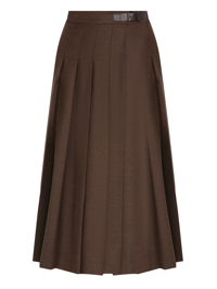 Weekend Max Mara Юбка-миди из шерсти