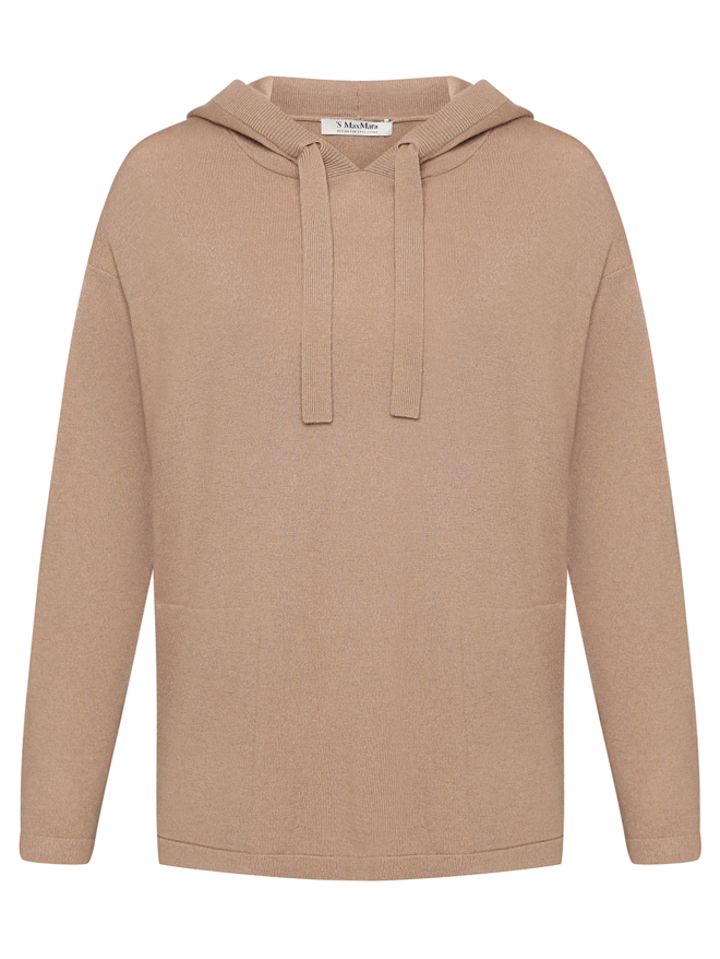 Max Mara Джемпер с капюшоном
