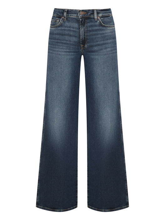 7 For All Mankind Широкие джинсы из хлопка