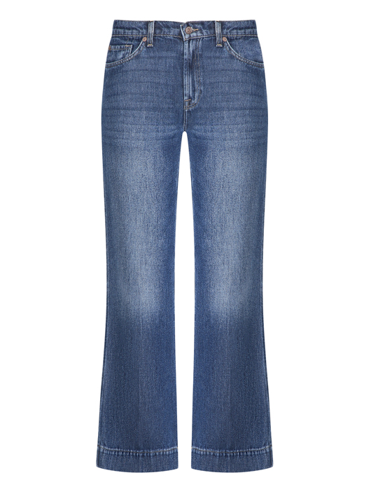 7 For All Mankind Расклешенные джинсы из лиоцелла
