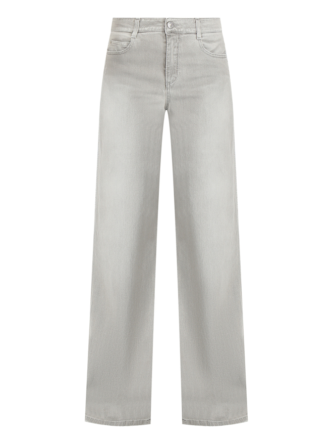 Ermanno Scervino Базовые джинсы из хлопка широкого кроя