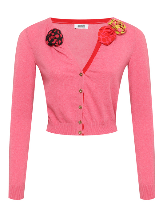 Moschino Cheap&Chic Кардиган на пуговицах с аппликацией