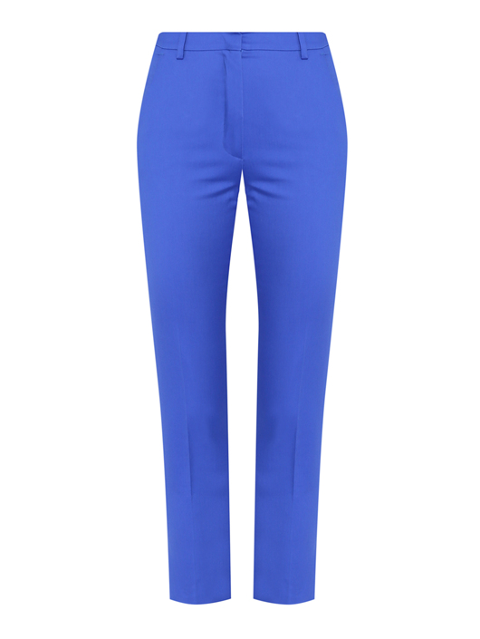 Weekend Max Mara Брюки из хлопка зауженного кроя