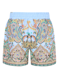Etro Шорты из хлопка с узором