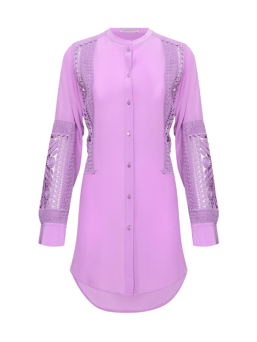 Ermanno Scervino Удлиненная блуза из шелка