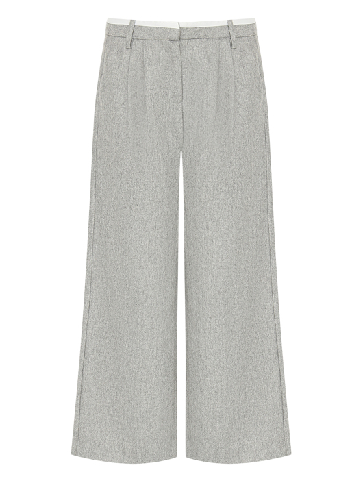 Ermanno Scervino Junior Широкие брюки из смешанной шерсти