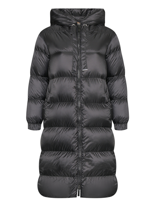 Max Mara Стеганый пуховик с капюшоном