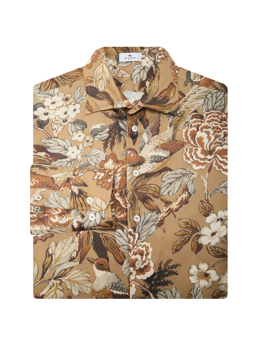 Etro Рубашкка с цветочным узором