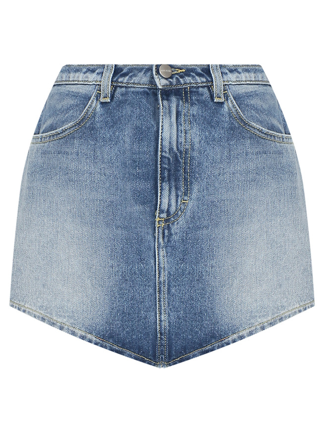 Icon Denim La Мини-юбка из денима