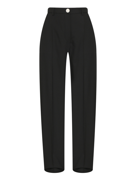 Sportmax Прямые брюки из шерсти