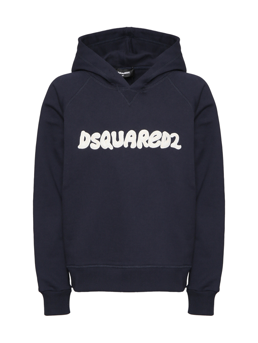 Dsquared2 Толстовка из хлопка с аппликацией