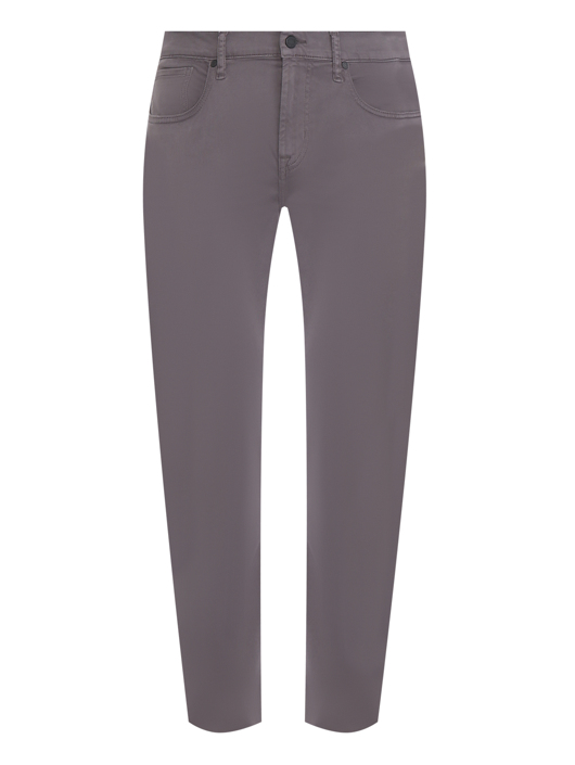 7 For All Mankind Брюки прямого кроя из хлопка