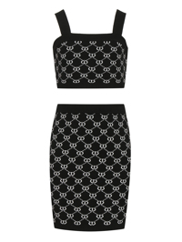TWINSET Трикотажный комплект с узором
