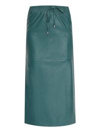 Ermanno Firenze Юбка из экокожи с разрезом